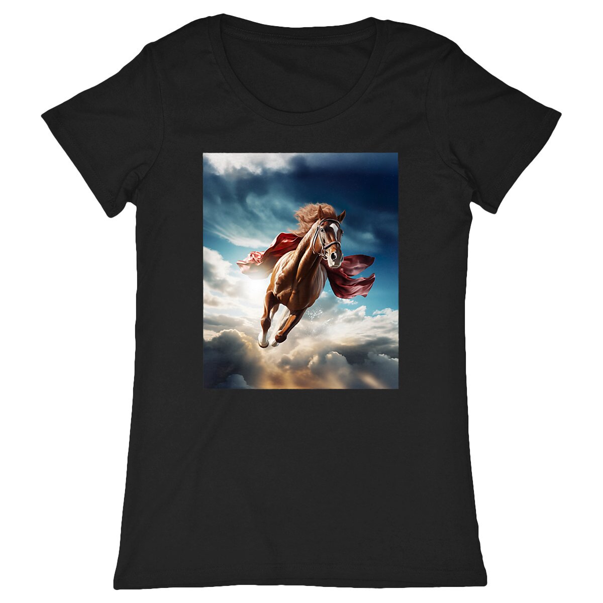 Super Horse T-shirt femme